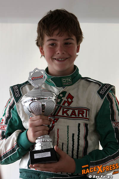 Danny Kroes blj met verdiend podium